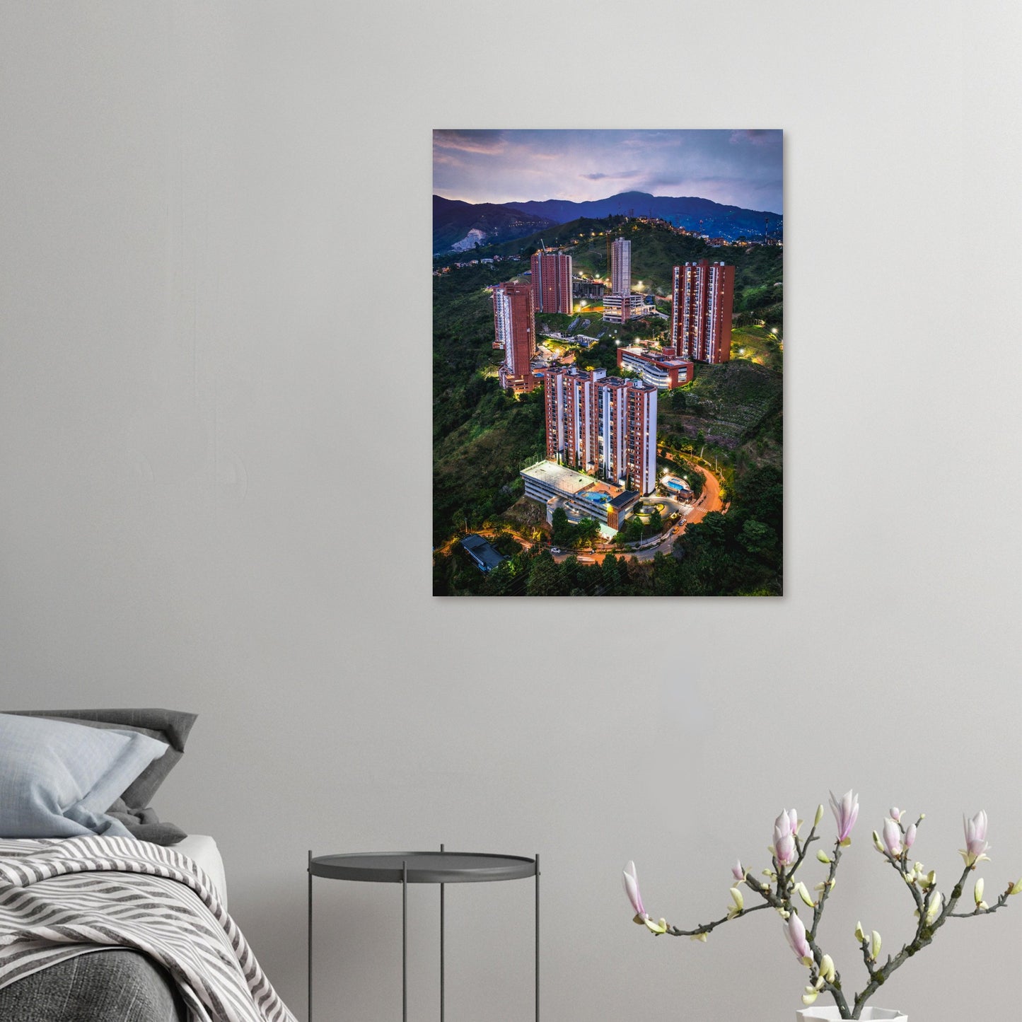 Medellin City Lightz Poster