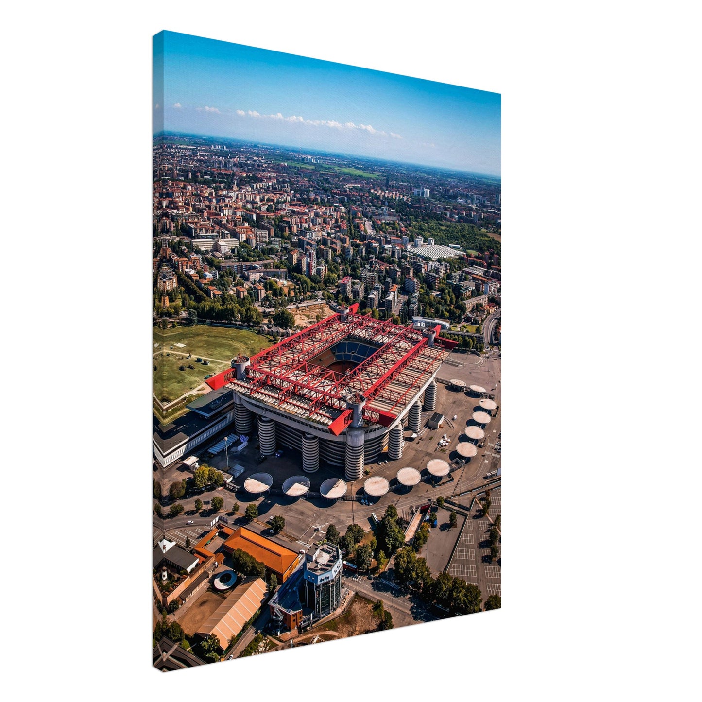 San Siro Stadium, Milano Canvas