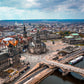 Toile vieille ville de Dresde