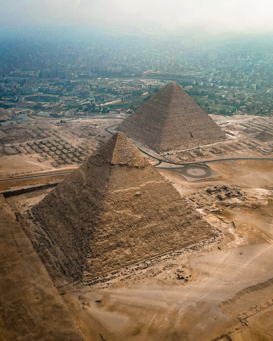 Pyramides d'Egypte Poster