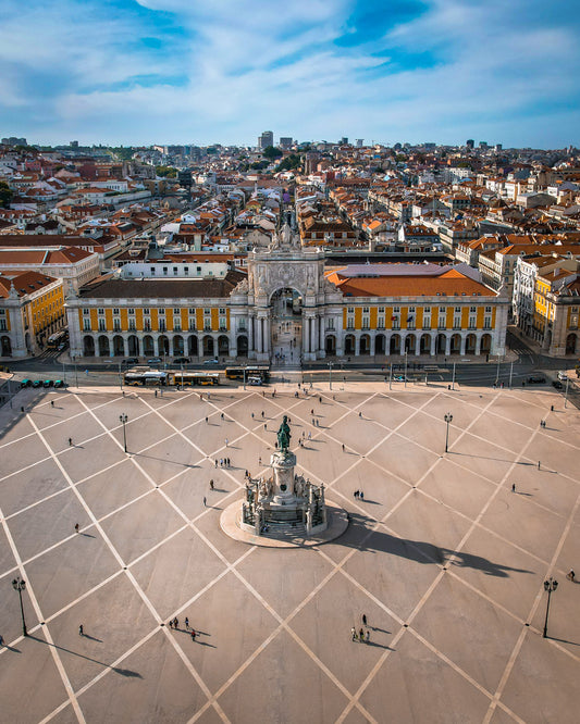 Lisbon Praça do Comércio II Canvas