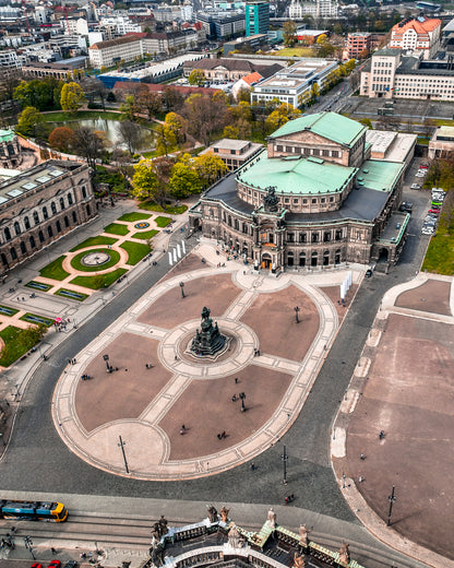 Toile Semperoper II de Dresde