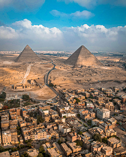 Egypt Pyramids III Canvas