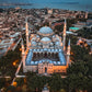 Istanbul Blue Mosque Canvas