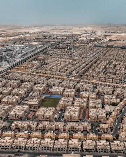 Qatar Houses II Canvas