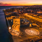 Lisbon Padrão dos Descobrimentos Night Canvas