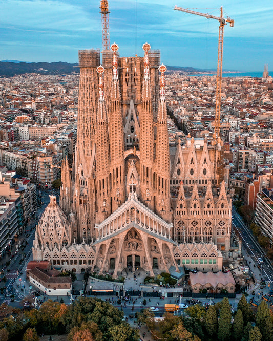 Barcelona La Sagrada Familia Poster