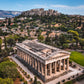 Greece, Athens, Temple of Hephaestus Canvas
