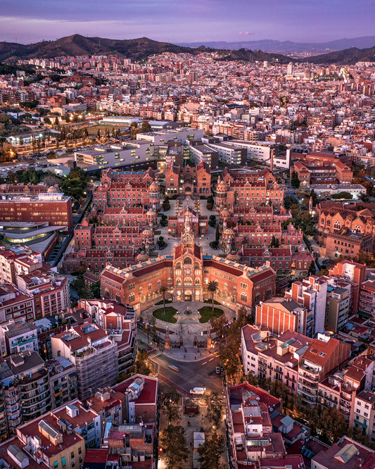 Tableau Hôpital de Barcelone Sant Pau