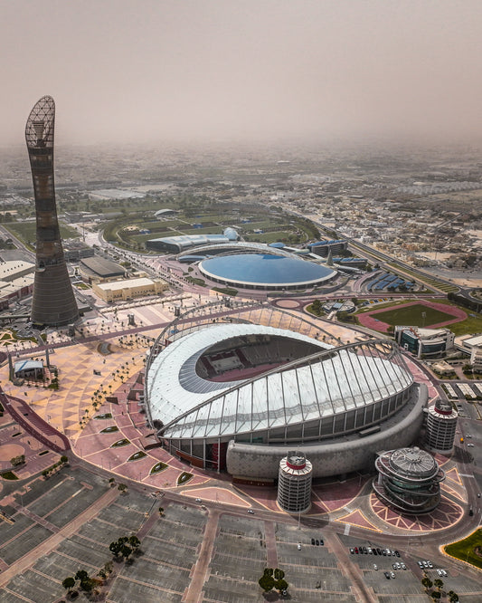 Toile Qatar Khalifa International Stadium