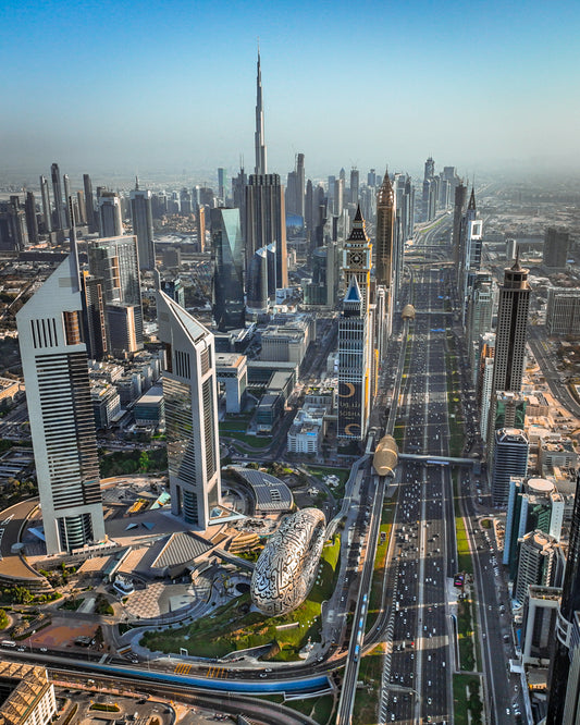 Dubai Skyscraper Poster