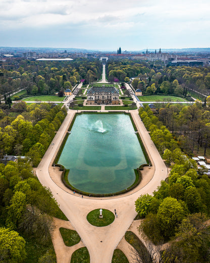 Dresden Großer Garten Poster