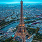 Paris Eiffeltower Light Poster