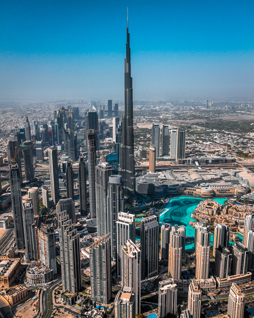 Dubai Burj Khalifa Canvas