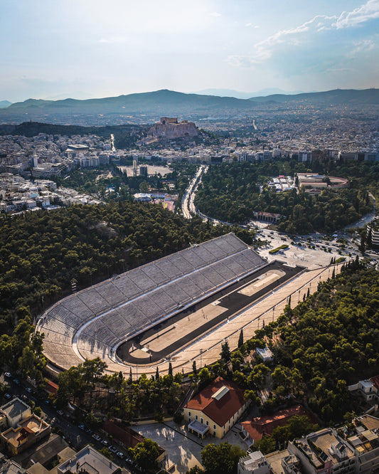 Grèce, Athènes, Stade Panathénaïque Toile