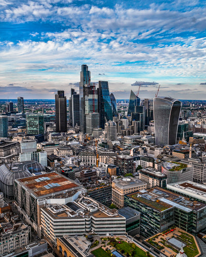 London Skyscrapers Canvas
