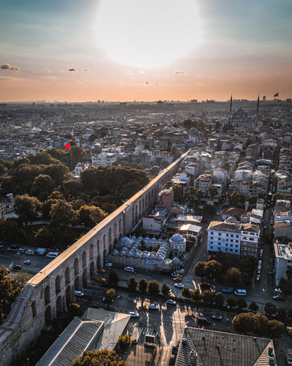 Istanbul Aqueduct of Valens Poster