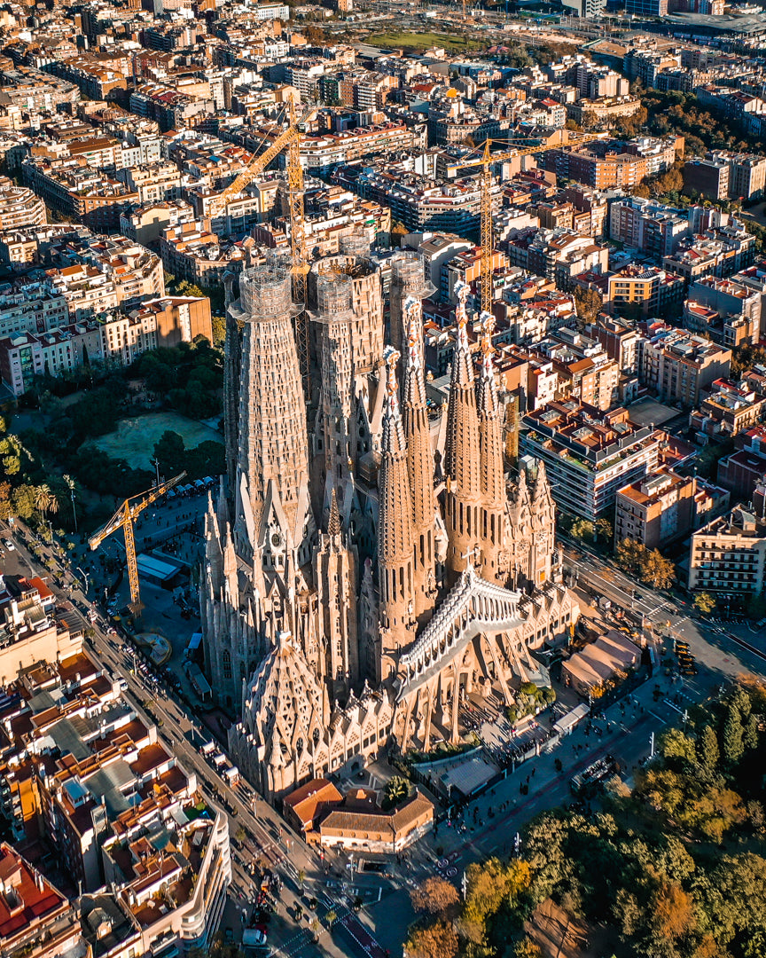 Barcelona La Sagrada Familia II Poster