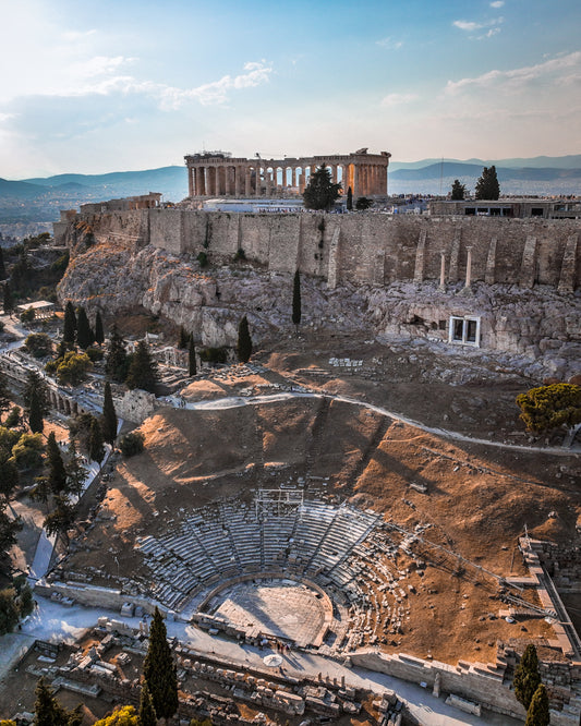 Greece, Acropolis of Athens Canvas