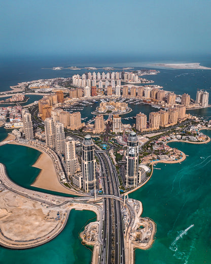 Qatar, The Pearl Poster