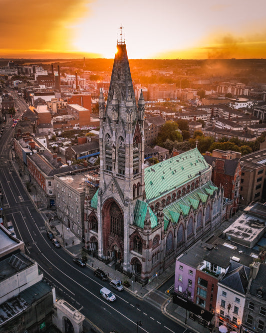 Église de Dublin John's Lane Poster
