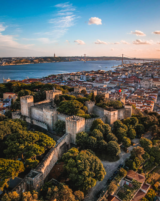 Lisbon Castelo de São Jorge Canvas