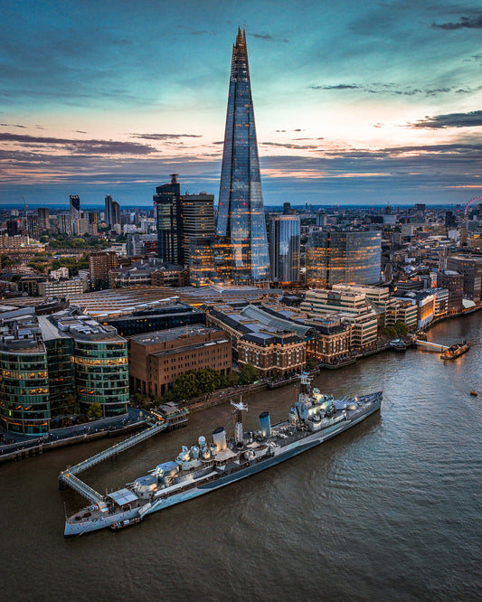 London Battleship Canvas