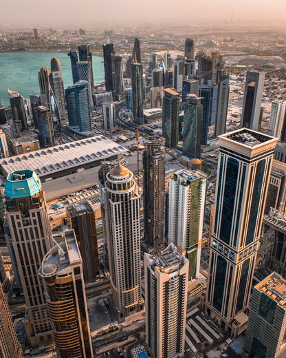 Qatar Skyscrapers Poster