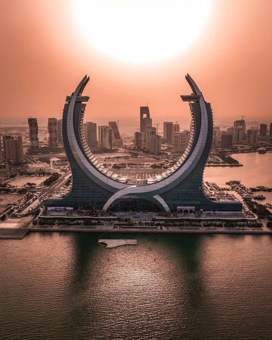 Qatar Katara Towers II Canvas