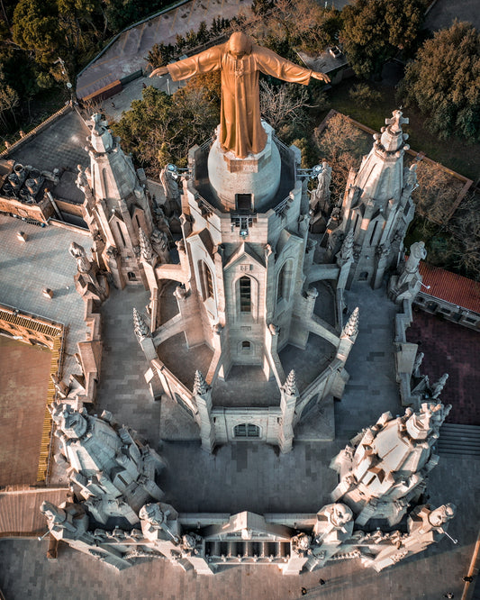 Lienzo Iglesia del Sagrat Cor de Barcelona