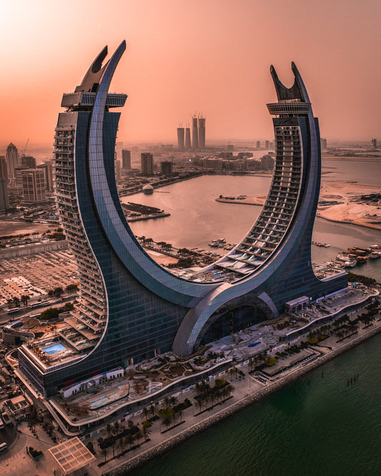 Qatar Katara Towers III Canvas