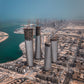 Qatar Lusail Plaza Tower 1 Canvas
