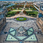 Paris Louvre Canvas