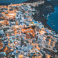 Greece, Santorini, Oia Night Poster