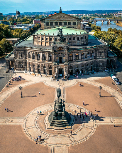 Toile Semperoper de Dresde