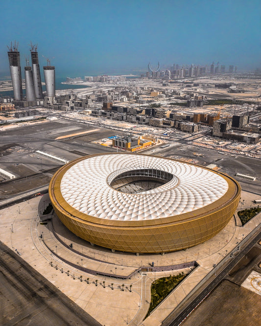 Qatar Lusail Stadium Canvas