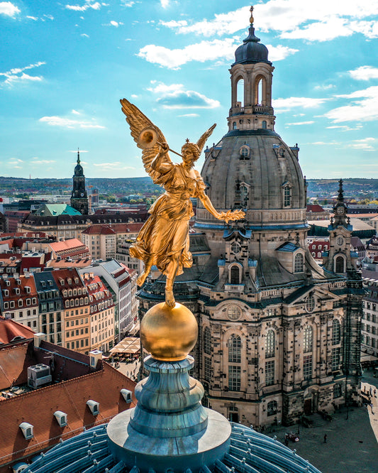 Dresden Angel Canvas