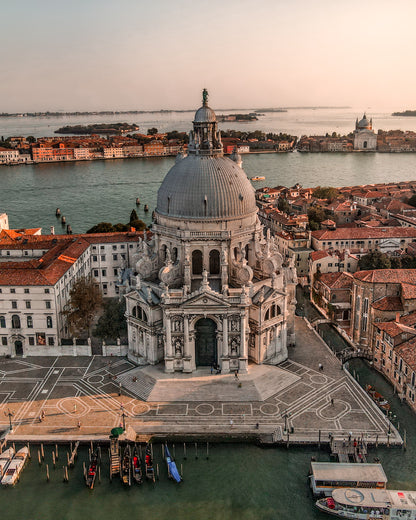 Venecia Basílica de Santa Maria della Salute II Póster