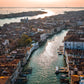 Puesta de sol de Venecia Póster