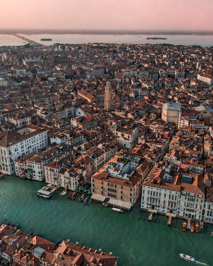 Venecia puesta de sol II Póster