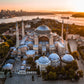 Istanbul Hagia Sophia Sunset Canvas
