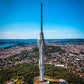 Lienzo Torre Çamlıca de Estambul