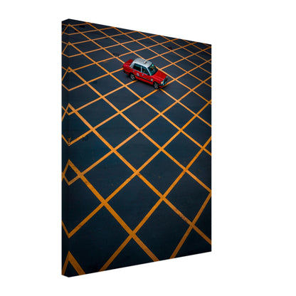 Hong Kong Taxi II Canvas