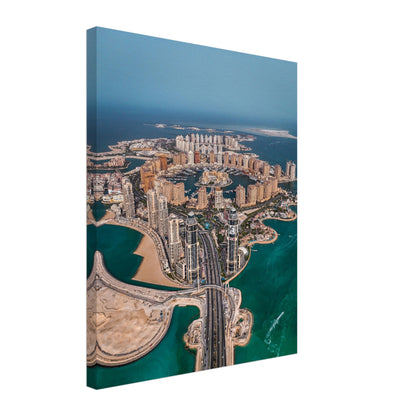 Qatar, el lienzo perlado