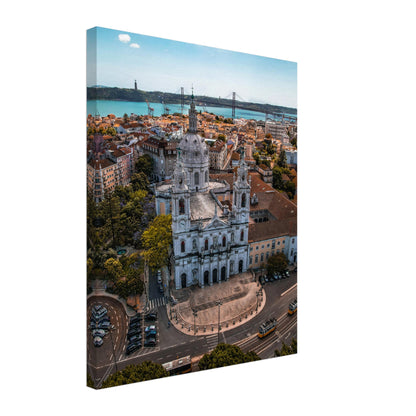 Lisbon Basílica da Estrela Canvas