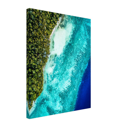 Lienzo de playa Raja Ampat Indonesia