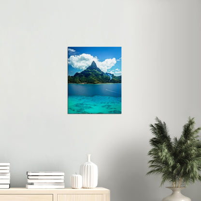 Bora Bora Lagoon Canvas