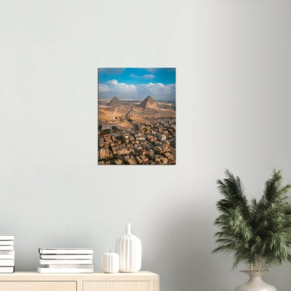 Egypt Pyramids III Canvas