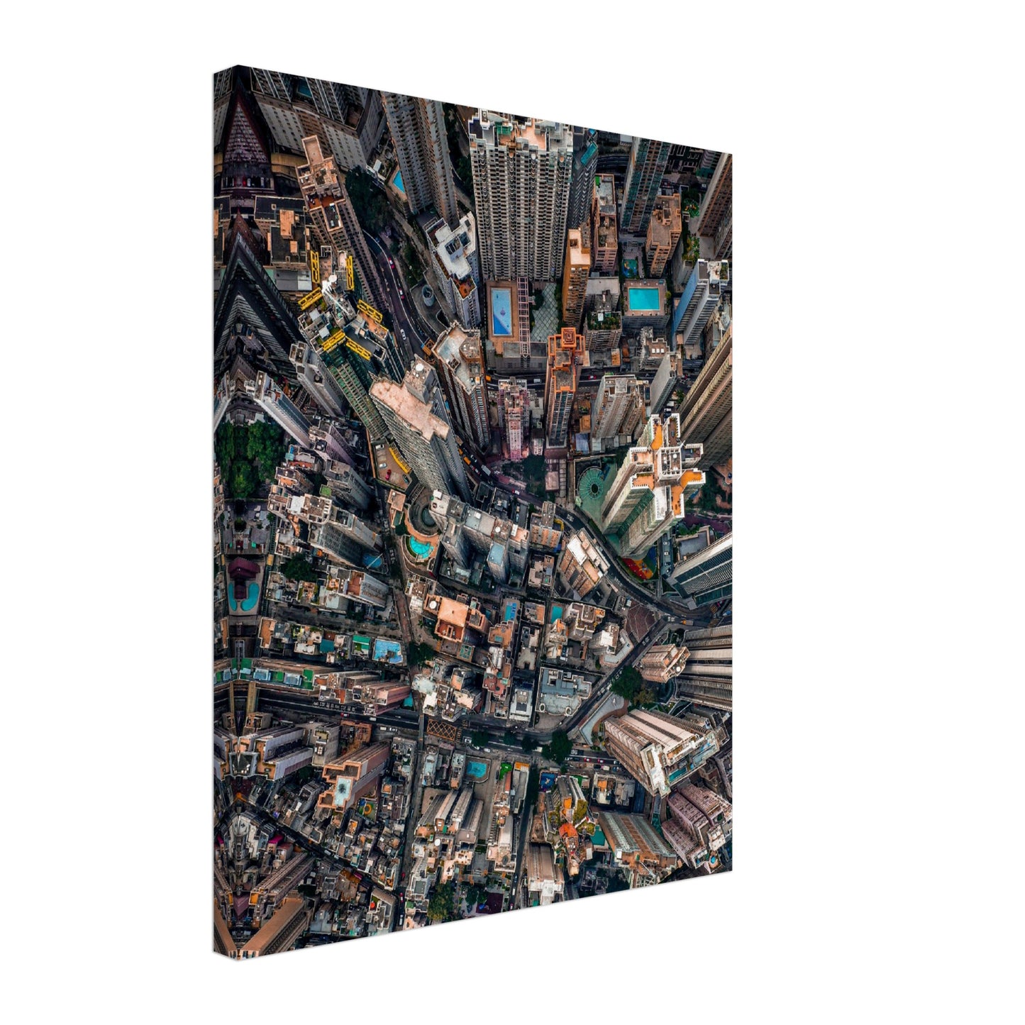 Hong Kong Birdview Canvas