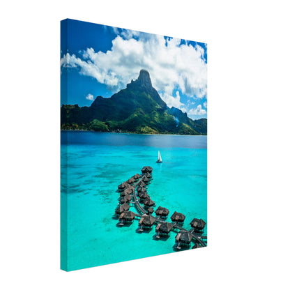 Bora Bora Resort Canvas